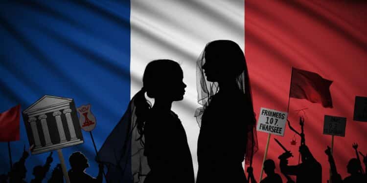 La proposition dinterdire le voile pour les moins de 15 ans divise la France Entre sondages fatwa et saisie judiciaire décryptage dune controverse brûlante   Viral Mag