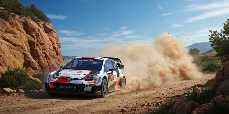 WRC Sardaigne : Ogier en Tête, Duel Intense - Viral Mag Sébastien Ogier domine le rallye WRC de Sardaigne 2025 avec une avance serrée Suivez le duel palpitant avec Tänak et Rovanperä    Viral Mag