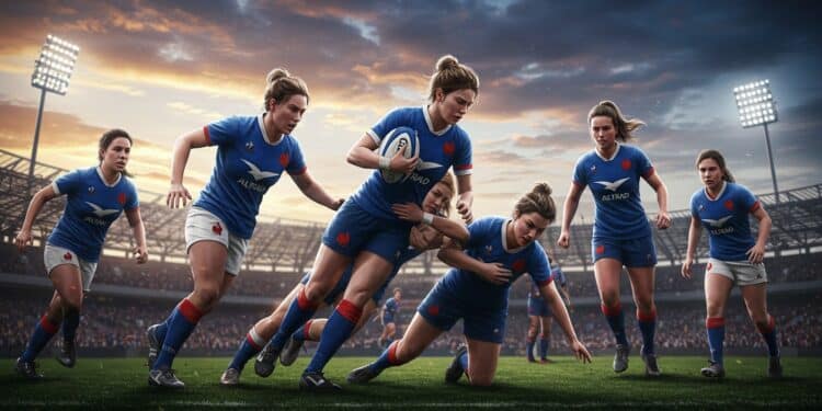 XV de France Féminin : Les Bleues Visent le Mondial 2025 - Viral Mag Le XV de France féminin prépare le Mondial 2025 avec Sochat Gros et Neisen dans une liste élargie Découvrez les ambitions des Bleues Viral Mag