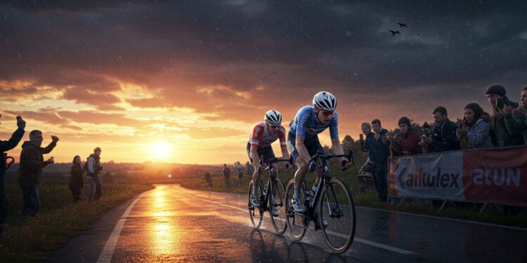 2e Étape Tour de France : Pluie et Suspense - Viral Mag La 2e étape du Tour de France 2025 sous la pluie promet un final explosif à Boulogne sur Mer Qui lemportera sous le soleil Viral Mag
