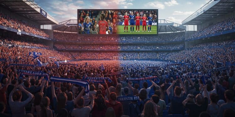 4,8M de Téléspectateurs : Chelsea-PSG Écrase l’Euro Féminin - Viral Mag La finale Chelsea PSG attire 48M de téléspectateurs loin devant les Bleues à lEuro Analyse des audiences et réactions des fans sur ce duel télévisuel Viral Mag