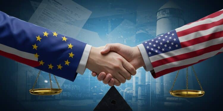 Un accord commercial UE USA fixe des droits de douane à 15  Stabilité temporaire ou déséquilibre durable  Découvrez les enjeux et impacts pour lEurope   Viral Mag