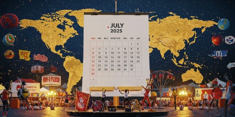 Découvrez les événements mondiaux marquants du 5 au 13 juillet 2025  sommets festivals sports et plus encore Suivez lactualité internationale    Viral Mag