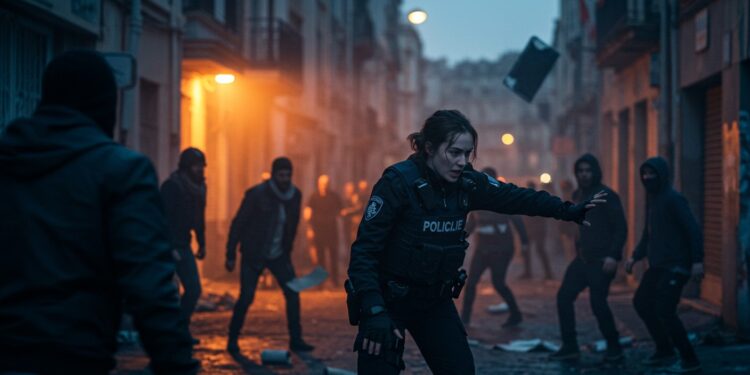 Une policière de 29 ans agressée à Marseille par des habitants Son compagnon policier visé par des projectiles Enquête sur cette violence urbaine   Viral Mag