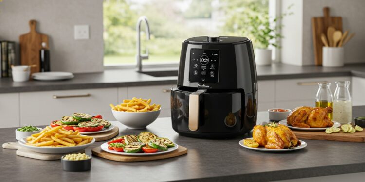Découvrez lAirfryer Moulinex Easy Fry Compact  pratique sain et idéal pour les petites cuisines Noté 455 avec 3600 avis il simplifie vos repas    Viral Mag