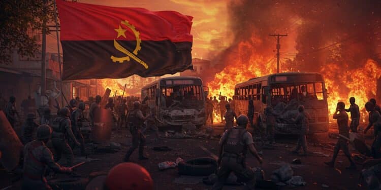 Quatre morts à Luanda lors de manifestations contre la hausse du carburant Grève des taxis pillages et tensions  plongez dans les causes et impacts de cette crise   Viral Mag