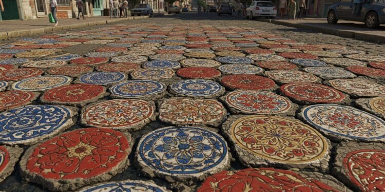 Art Urbain : Les Mosaïques D’Ankara Prennent Vie - Viral Mag Lart dEmemem transforme les rues dAnkara avec des mosaïques colorées Découvrez comment ces œuvres poétiques et politiques redéfinissent lespace public Viral Mag
