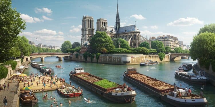 La baignade dans la Seine perturbe léconomie fluviale à Paris Découvrez les impacts sur les croisières et le fret et les défis à venir   Viral Mag