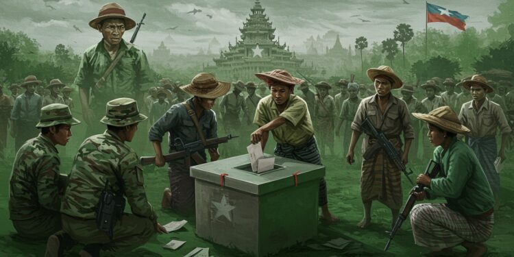 La junte birmane lève létat durgence avant les élections de décembre dénoncées comme une imposture Analyse dun scrutin sous tension   Viral Mag