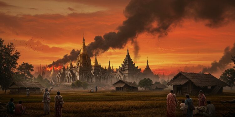 Birmanie : Frappes Aériennes Dévastent Civils - Viral Mag Frappes aériennes en Birmanie plus de 20 civils tués dont des enfants dans un monastère Découvrez lampleur du drame et ses enjeux Viral Mag