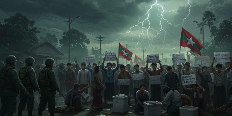 Birmanie : La Junte Menace Les Opposants Aux Élections - Viral Mag La junte birmane impose une loi répressive contre les opposants aux élections avec des peines de prison Découvrez les enjeux de ce scrutin controversé   Viral Mag