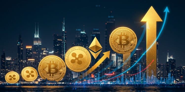 Bitcoin, Ethereum, XRP : Vers un Rallye à 130 000 $ ? - Viral Mag Bitcoin frôle les 130 000 $ Ethereum et XRP senvolent Découvrez pourquoi les cryptos rallyent et comment en profiter Viral Mag