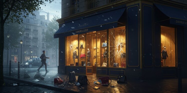 Cambriolage audacieux dans une boutique de luxe à Paris  plus dun million deuros de sacs de grandes marques dérobés en 15 minutes Découvrez les détails   Viral Mag