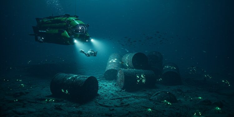 Une mission scientifique explore 3350 fûts radioactifs immergés dans lAtlantique Découvrez les résultats et les enjeux environnementaux de cette étude   Viral Mag
