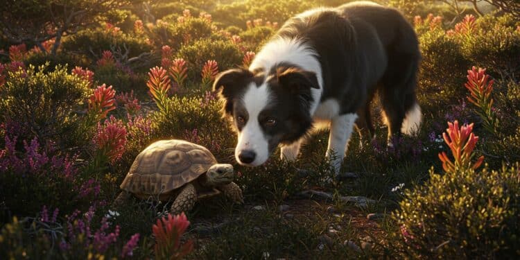 Des chiens renifleurs traquent les tortues géométriques en danger en Afrique du Sud aidant à préserver une espèce rare dans un habitat menacé   Viral Mag