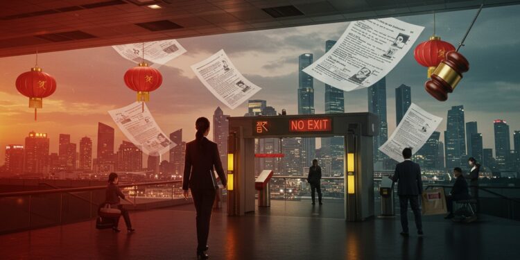 La Chine interdit à une employée de banque américaine de quitter son territoire liée à une affaire criminelle Découvrez les détails de cette affaire tendue   Viral Mag