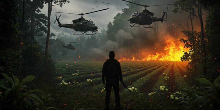 Colombie : Offensive Contre le Clan del Golfo - Viral Mag La Colombie intensifie sa lutte contre le Clan del Golfo principal cartel de drogue avec un bombardement faisant trois morts Quels enjeux pour Petro et Trump Viral Mag