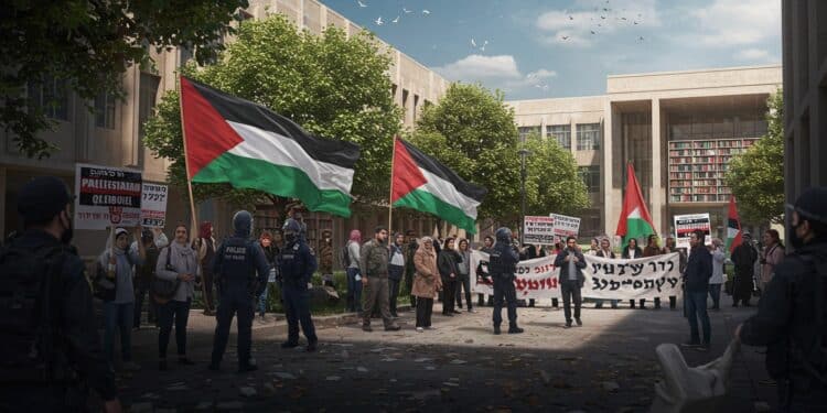 Columbia Sanctionne 80 Étudiants pour Manifestations - Viral Mag Columbia impose des sanctions à 80 étudiants pour des manifestations pro palestiniennes Découvrez les détails et implications de cette décision controversée Viral Mag