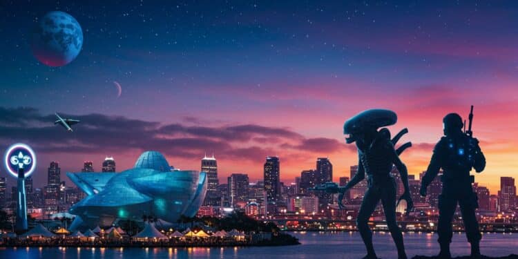 Comic-Con 2025 : Lucas, Alien et Gosling en Vedette - Viral Mag Comic Con 2025 à San Diego  George Lucas Alien Earth Ryan Gosling et plus encore Découvrez les temps forts de cet événement pop culture incontournable    Viral Mag