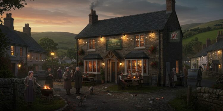 Un village gallois redonne vie à son pub historique grâce à une mobilisation communautaire Découvrez leur combat pour préserver un lieu de lien social   Viral Mag