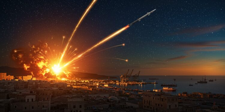 Conflit Au Yémen : Tensions Et Frappes Israéliennes - Viral Mag Le missile yéménite intercepté par Israël révèle des tensions croissantes Découvrez les frappes sur Hodeida et leurs implications géopolitiques Viral Mag
