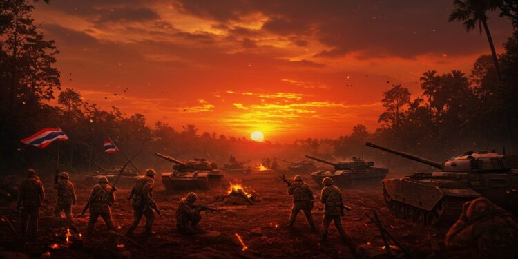 Conflit Cambodge-Thaïlande : 33 Morts, Urgence Diplomatique - Viral Mag 33 morts dans les combats Cambodge Thaïlande Phnom Penh exige un cessez le feu LONU et lAsean sactivent pour une solution pacifique   Viral Mag