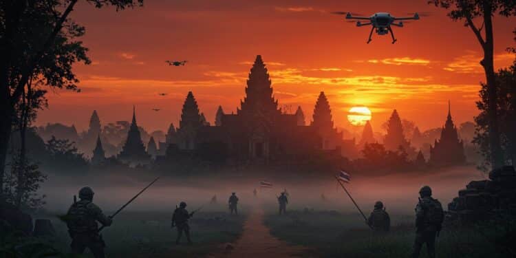 Conflit Frontalier Cambodge-Thaïlande : Tensions Renouvelées - Viral Mag Nouveaux affrontements armés à la frontière Cambodge Thaïlande près des temples disputés Quelles conséquences pour la région    Viral Mag