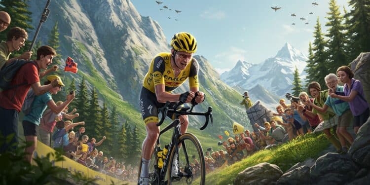 Découvrez comment un contre la montre en montagne transforme le Tour de France  défis stratégies et souffrances des coureurs   Viral Mag