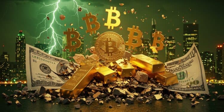 Crise de la Dette US : Vers un Défaut Silencieux ? - Viral Mag La dette US explose à 175T$ Balaji Srinivasan prédit un défaut via linflation Bitcoin et or en hausse Découvrez pourquoi léconomie vacille Viral Mag