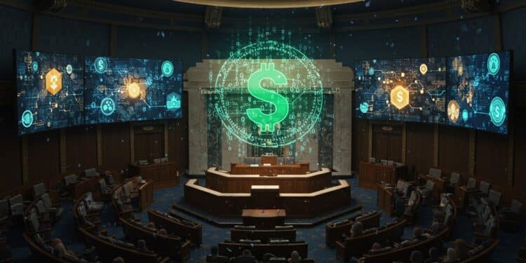 Le Congrès américain vote des lois clés sur les cryptomonnaies portées par Trump Découvrez leur impact sur les stablecoins et le marché mondial   Viral Mag