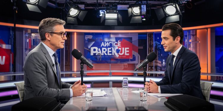 Découvrez comment Darius Rochebin excelle dans lart des interviews politiques entre échanges tendus avec Marine Le Pen et défis face à Emmanuel Macron   Viral Mag