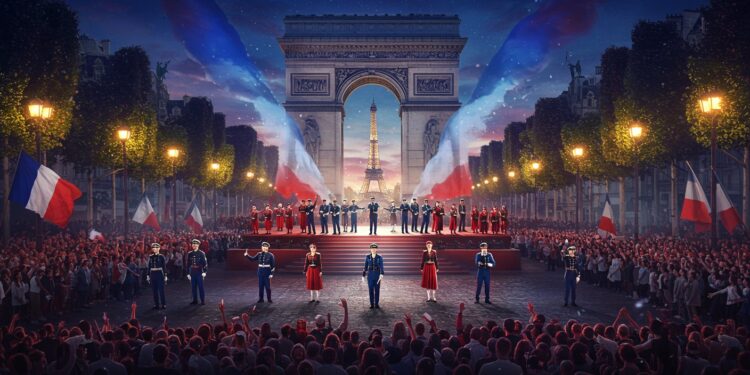 Défilé du 14 Juillet 2025 : Un Final Controversé - Viral Mag Le final du défilé du 14 Juillet 2025 avec une chanson de Goldman divise Découvrez pourquoi cette prestation a suscité tant de débats Viral Mag