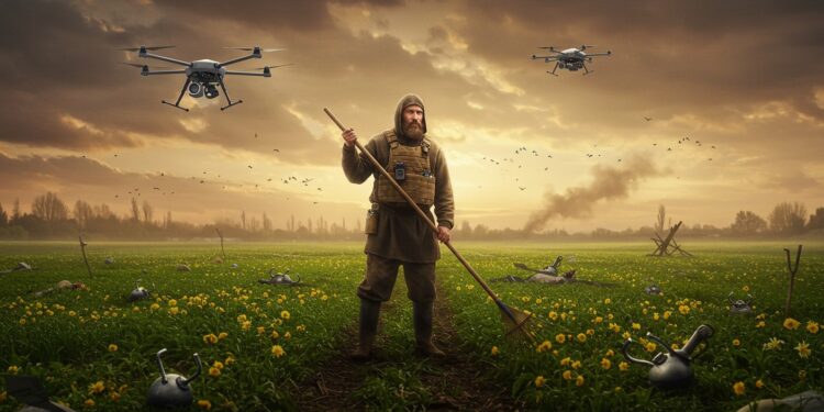 Déminage en Ukraine : Un Défi Humanitaire et Technologique - Viral Mag LUkraine lutte contre la pollution massive de mines Découvrez les efforts des fermiers et les innovations technologiques pour nettoyer la terre Viral Mag