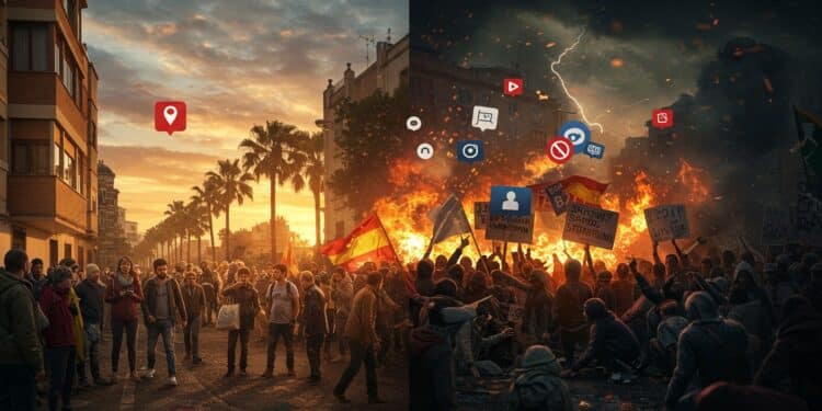 La désinformation en ligne attise les discours xénophobes en Espagne comme à Torre Pacheco Découvrez comment les réseaux sociaux amplifient les tensions   Viral Mag