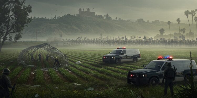 Un ouvrier agricole est décédé près de Los Angeles lors dune descente de police contre limmigration illégale Découvrez les détails de ce drame bouleversant   Viral Mag