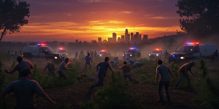 Un ouvrier agricole décède après une descente de la police de limmigration près de Los Angeles Découvrez les détails de ce drame et ses implications   Viral Mag