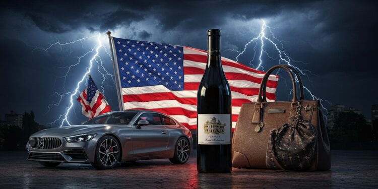 Les droits de douane américains menacent vins luxe et autos européens Découvrez limpact sur léconomie et les stratégies des entreprises   Viral Mag