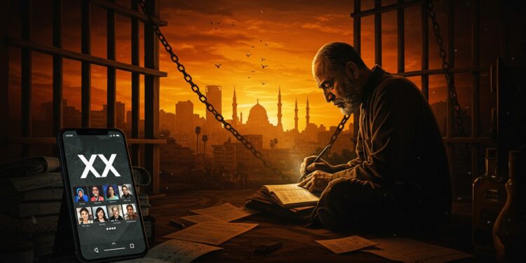 Egypte : Poète Inculpé pour Fausses Informations - Viral Mag Ahmed Douma poète égyptien gracié inculpé pour fausses informations Liberté dexpression en danger  Découvrez son combat   Viral Mag