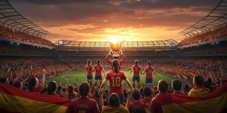 Espagne : Qualification Épique en Demi-finales Euro 2025 - Viral Mag LEspagne triomphe face à la Suisse à lEuro 2025 dans un match intense Découvrez les clés de cette victoire et les défis à venir Viral Mag