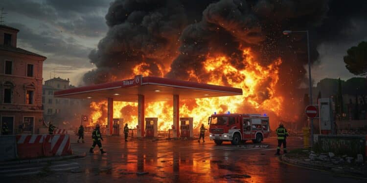 Une explosion dans une station essence à Rome blesse une trentaine de personnes Découvrez les détails de ce drame et ses conséquences sur la ville   Viral Mag