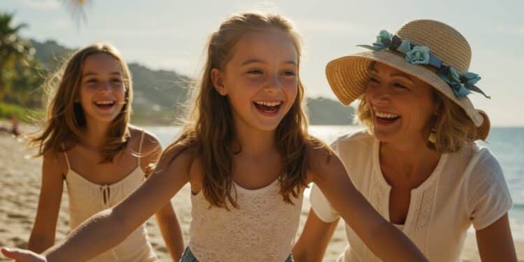 Faustine Bollaert partage une photo émouvante de sa fille Abbie pour ses 12 ans Découvrez comment elle concilie carrière et vie de famille   Viral Mag