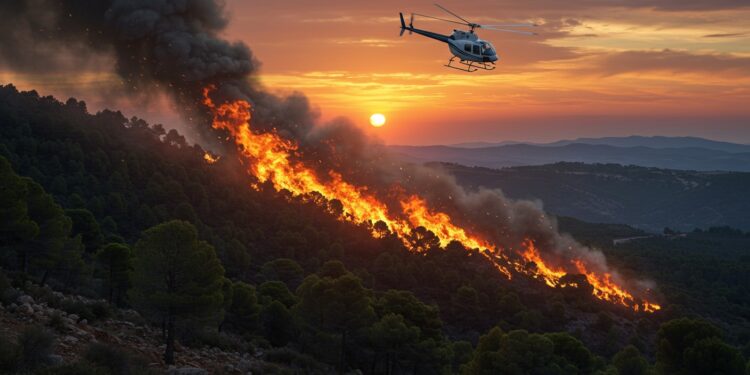 Un incendie ravage 2 300 hectares près de Tarragone en Espagne touchant le parc dEls Ports Confinements et routes coupées  la situation est critique   Viral Mag
