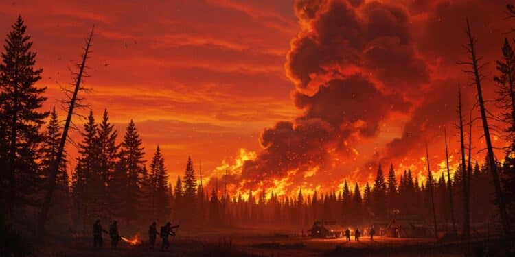 Les feux de forêt ravagent le Canada avec 6 millions dhectares brûlés Découvrez limpact les causes et les réponses face à cette crise écologique   Viral Mag