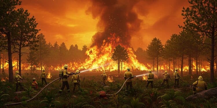 Les pompiers portugais luttent contre des feux de forêt dévastateurs dans le nord et le centre du pays face à des conditions extrêmes Découvrez leur combat   Viral Mag