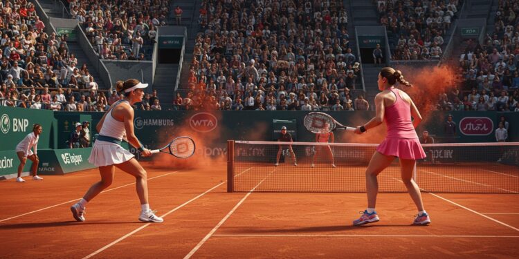 Finale WTA 250 Hambourg : Boisson Contre Bondar - Viral Mag Loïs Boisson affronte Anna Bondar en finale du WTA 250 Hambourg Une première pour la Française sur terre battue Qui remportera le titre Viral Mag