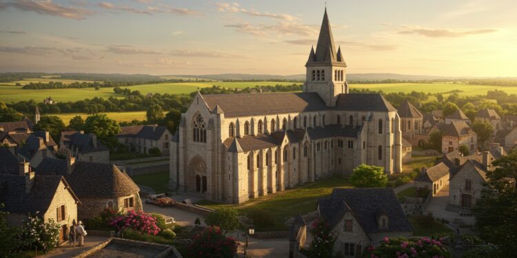 Fontevraud-l’Abbaye : Un Joyau Médiéval en lice pour 2025 - Viral Mag Découvrez Fontevraud lAbbaye candidate au Village préféré des Français 2025 avec son abbaye UNESCO et son charme ligérien unique Viral Mag