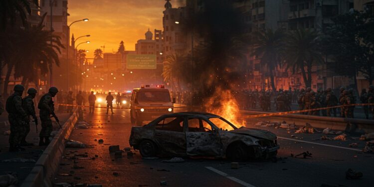 Frappes au Liban : Tensions et Cessez-le-feu Fragile - Viral Mag Une frappe israélienne à Beyrouth tue un homme et ravive les tensions Découvrez les détails de cet incident et son impact sur le cessez le feu Viral Mag