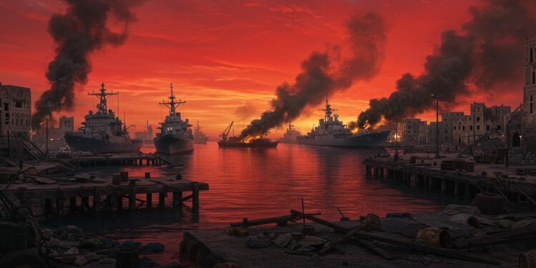 Frappes Israéliennes au Yémen : Tensions et Enjeux - Viral Mag Nouvelles frappes israéliennes sur le port de Hodeida au Yémen Quels enjeux pour la région Découvrez les impacts et les risques descalade Viral Mag