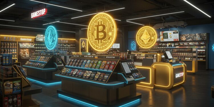 GameStop Adopte le Crypto pour ses Cartes de Collection - Viral Mag GameStop explore les cryptomonnaies pour les achats de cartes de collection une révolution dans le commerce de détail Découvrez comment Viral Mag