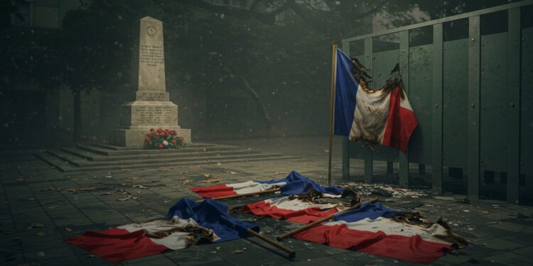 Gap : Drapeaux Brûlés, un Acte qui Secoue - Viral Mag Six drapeaux français brûlés à Gap près dun monument aux morts Trois jeunes interpellés Découvrez les détails de cet acte choquant et ses conséquences   Viral Mag